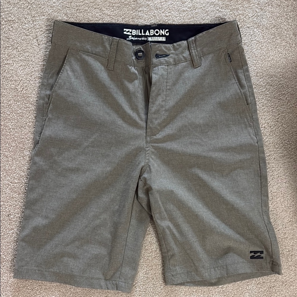 Billabong Men's Khaki Hybrid Shorts